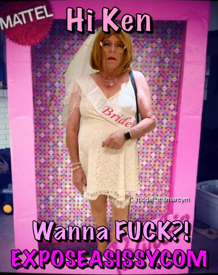 marcy as barbie or should I say Mark Martincic as Marcy Monroe